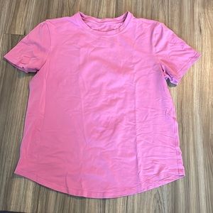 Lululemon Love crew pink shirt